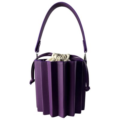 Arko aus violettem Leder