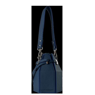 poni en cuir denim