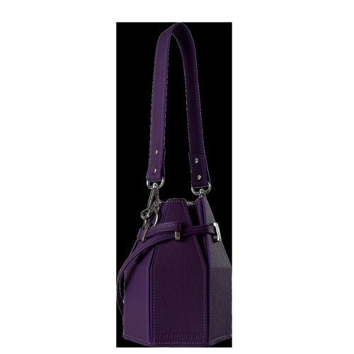 poni in purple leather
