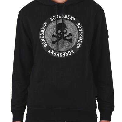 BONESMEN Hoodie Sweatshirt  SHINE STONES