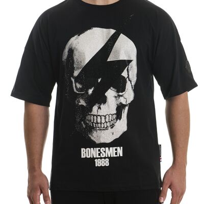 BONESMEN T-shirt Round Neck Oversize SHINING SKULL