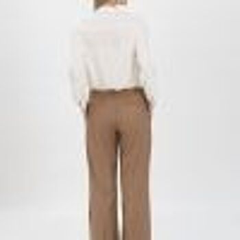 Pantalon classique couleur camel 3
