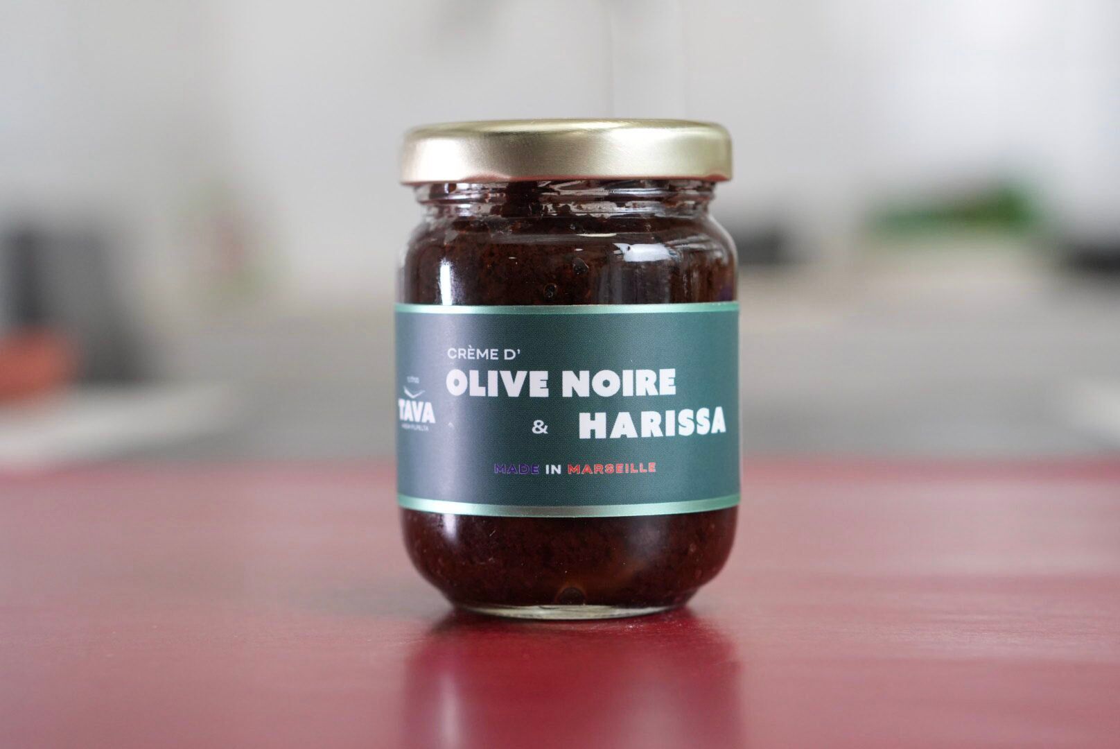 Crema de aceitunas negras con harissa 90gr