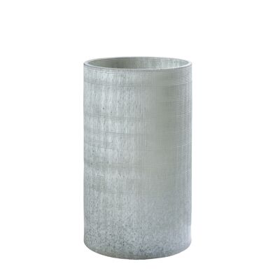 Sompex lifestyle ashley vase grau klein 14,5cmx25,5cm glas (in verschiedenen größen, auch in blau und sand erhältlich)