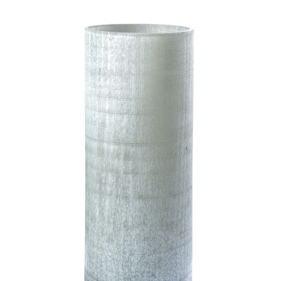 Sompex lifestyle ashley vase grau groß 14,5cmx35cm glas (in verschiedenen größen, auch in blau und sand erhältlich)