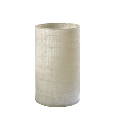 Sompex lifestyle ashley vase sand klein 14,5cmx25,5cm glas (in verschiedenen größen, auch in grau und blau erhältlich)