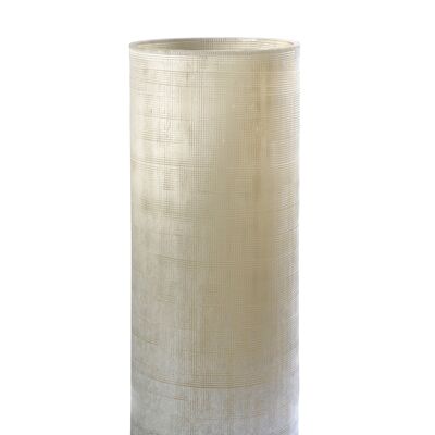 Sompex lifestyle ashley vase sand groß 14,5cmx35cm glas (in verschiedenen größen, auch in blau und sand erhältlich)