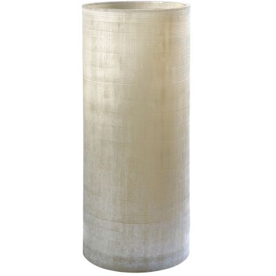 Sompex lifestyle ashley vase sand groß 14,5cmx35cm glas (in verschiedenen größen, auch in blau und sand erhältlich)