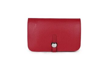 Nouvelle couleur PU sac à main en cuir portefeuille de haute qualité pour femmes sac à main à glissière - L12300 bleu clair 6