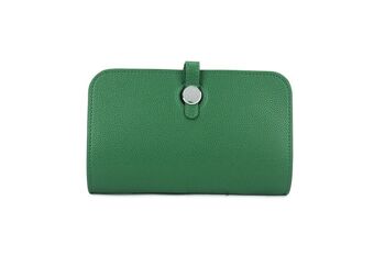 Nouvelle couleur PU sac à main en cuir portefeuille de haute qualité pour femmes sac à main à glissière - L12300 rouge 8