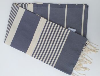 Fouta oasis gris