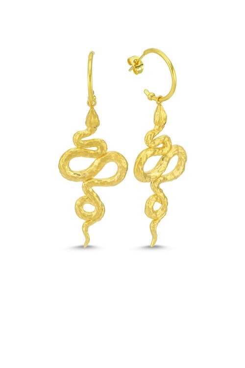 NAGA EARRINGS - pair of earrings