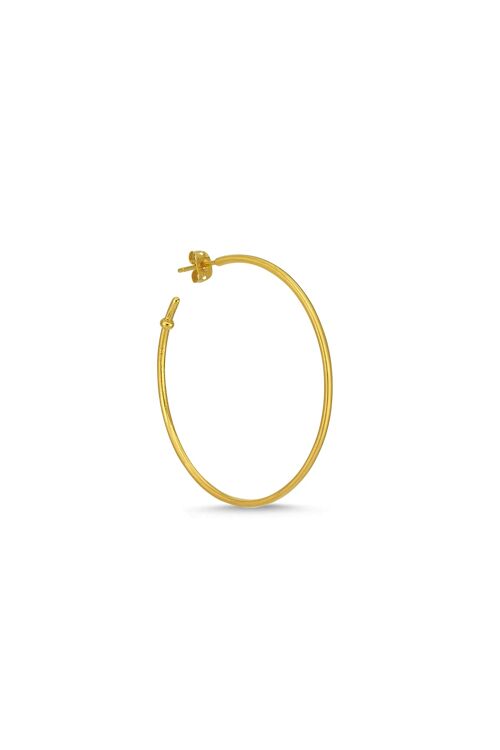 GRANDE HOOP EARRINGS - single earring