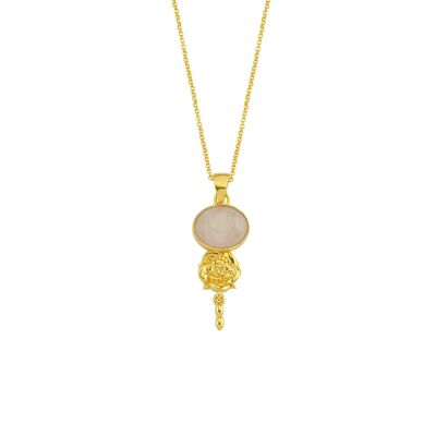 COLLIER ROZA MYSTICA ROSE