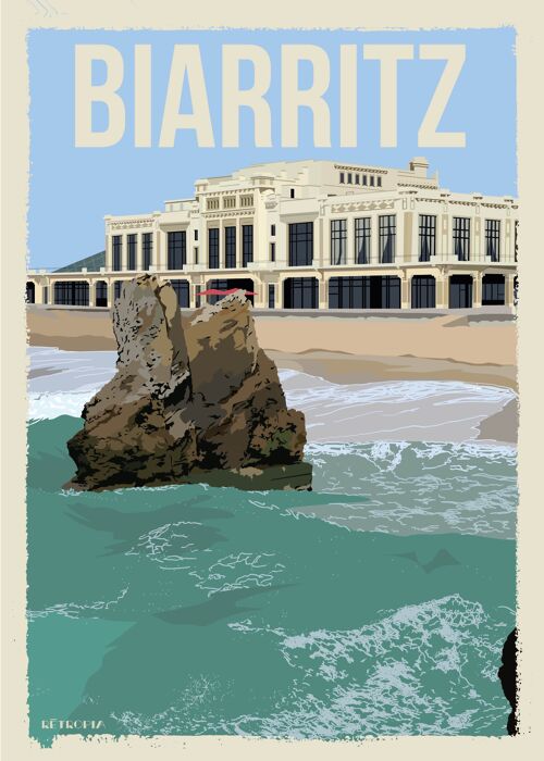 Biarritz Casino 30x40