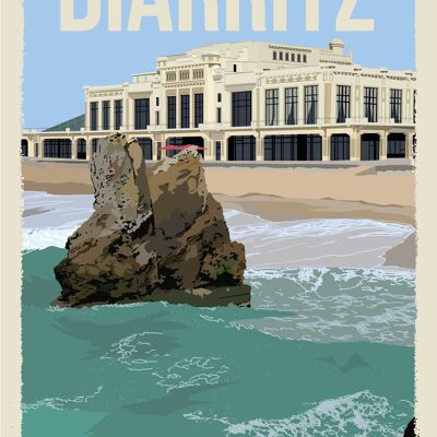 Biarritz-Kasino 30x40