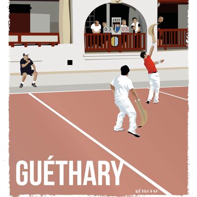 Guéthary - Fronton 30x40