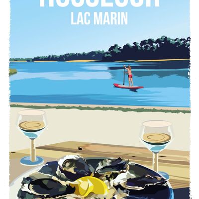 Hossegor - plateau de fruit de mer 30x40