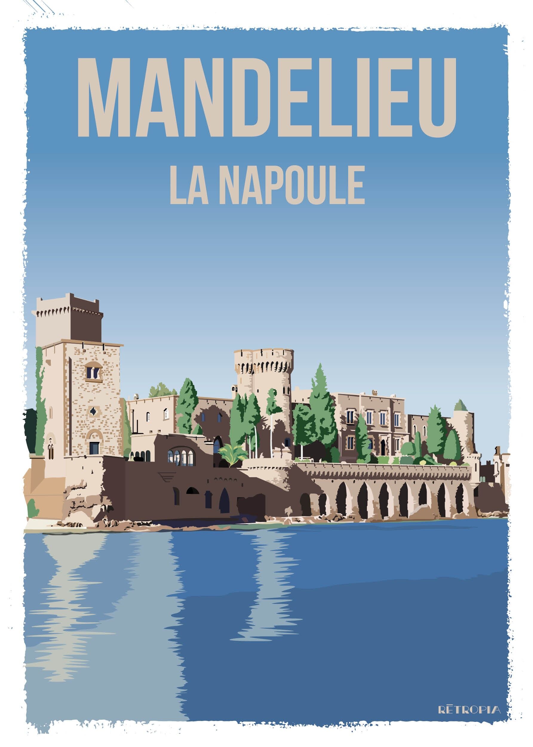 Mandelieu la Napoule 30x40