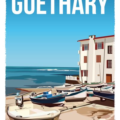 Guéthary le port 50x70