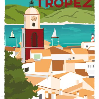 Saint-Tropez 50x70