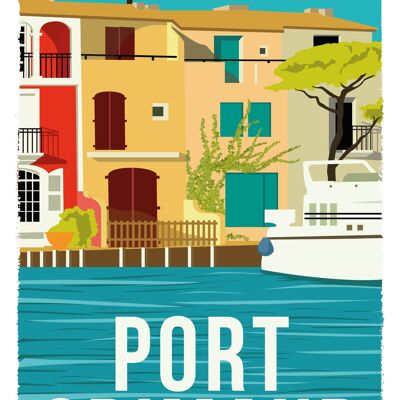 Port Grimaud 50x70