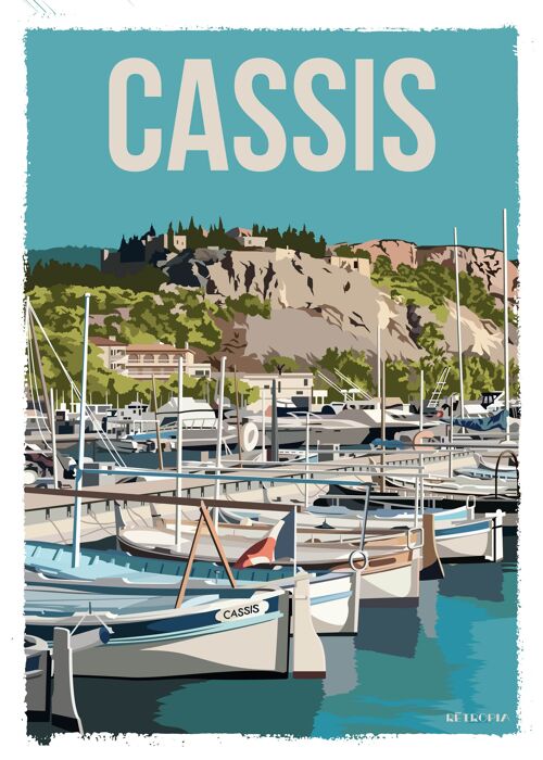 Cassis le fort 50x70