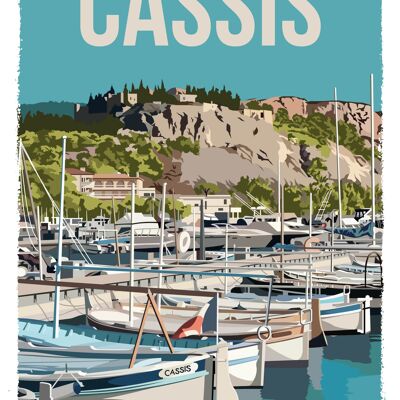 Cassis the fort 50x70