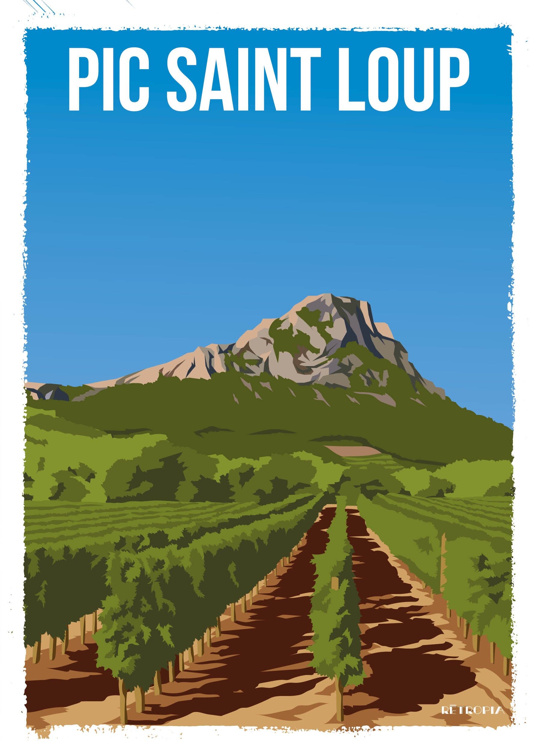 Pic Saint Loup 50x70