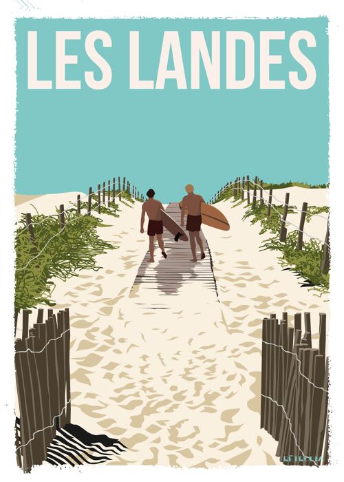 Les landes 9x25