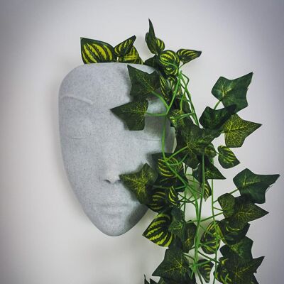 Female Face Hanging Planter - Regular - M