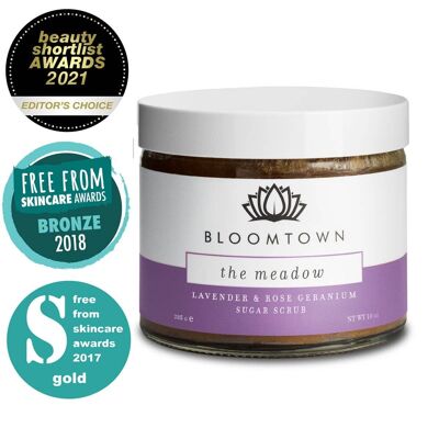 Sugar Scrub: The Meadow (Lavender & Rose Geranium) Standard (285 g)