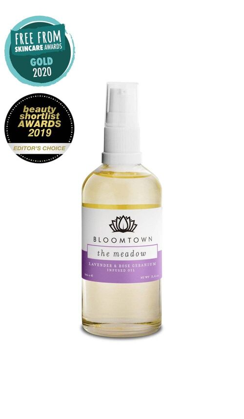 Body & Bath Oil - The Meadow (Lavender & Rose Geranium) - No Pump