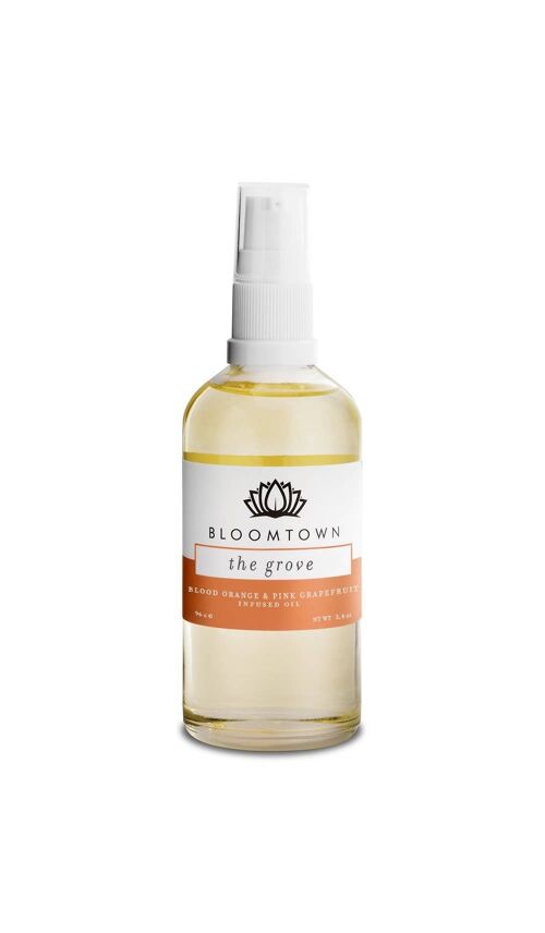 Body & Bath Oil - The Grove (Blood Orange & Pink Grapefruit) - With Pump