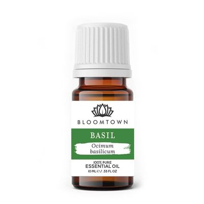 Olio essenziale di basilico - 100% puro (10ml)