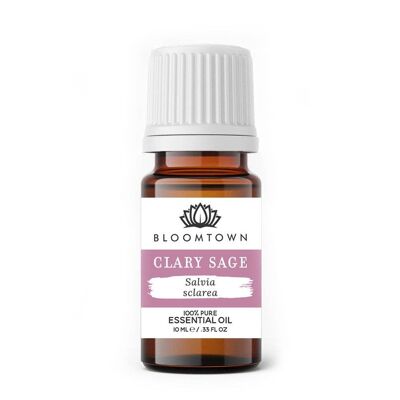 Clary Sage Essential Oil - 100% Pure (10ml)