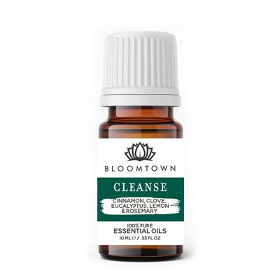 Cleanse - Miscela di oli essenziali puri al 100% (10 ml)