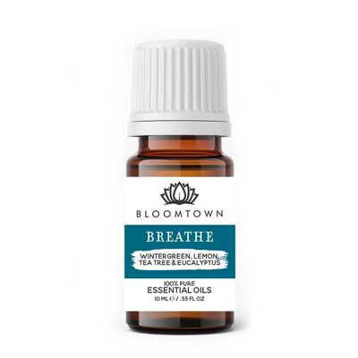 Breathe - Mezcla de Aceites Esenciales 100% Puros (10ml)