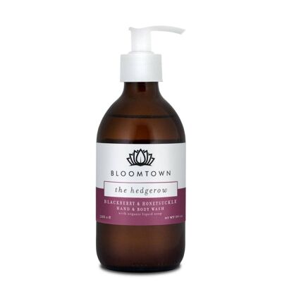 Organic Hand & Body Wash - The Hedgerow (Blackberry & Honeysuckle) - With Pump