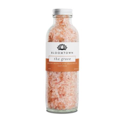 Remojo de sal rosa del Himalaya - The Grove (naranja sanguina y pomelo rosa)