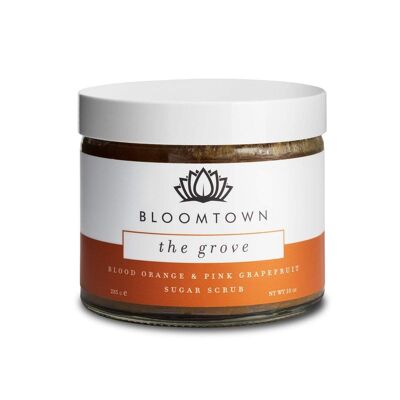 Exfoliante de azúcar: The Grove (naranja sanguina y pomelo rosa) Mini (68 g)