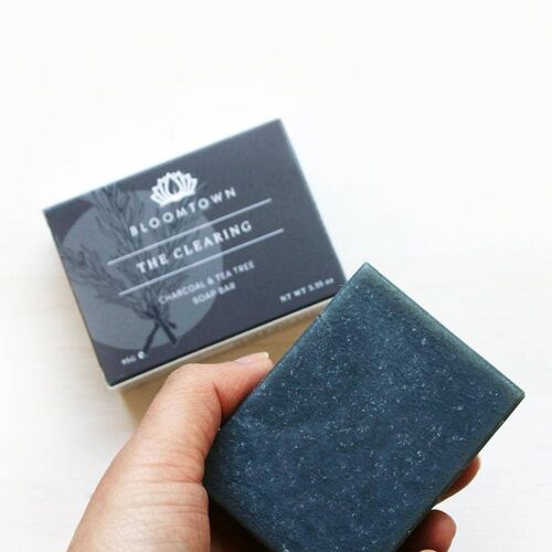 Nourishing Soap Bar: The Clearing (Charcoal & Tea Tree)