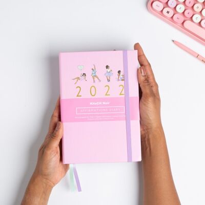 Journal des affirmations 2022 (rose pastel)