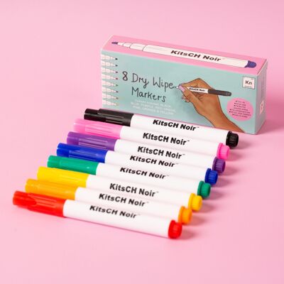 Dry Wipe Marker Pens (8 pack)