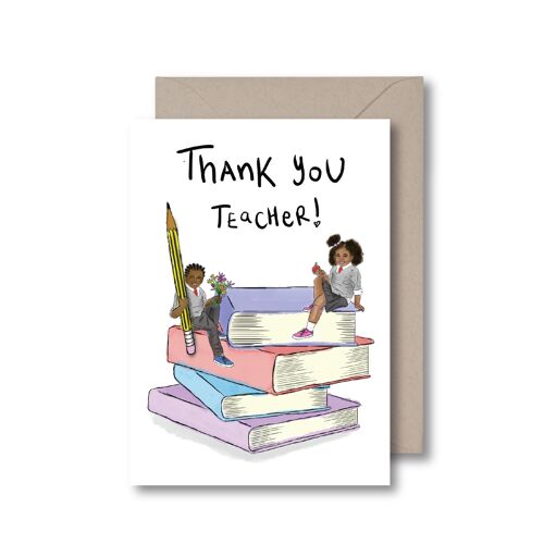 Thank you Teacher Greeting Card