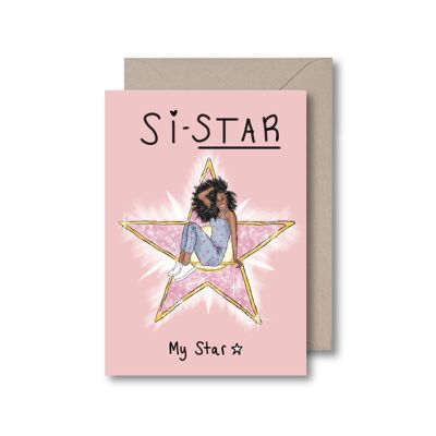 SiSTAR Sister! Greeting Card