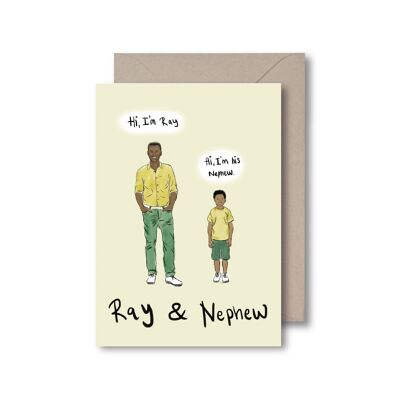 Ray y su sobrino Tarjetas de felicitación