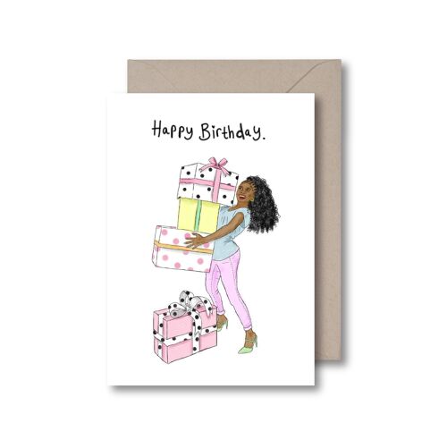 Birthday Presents Greeting Card