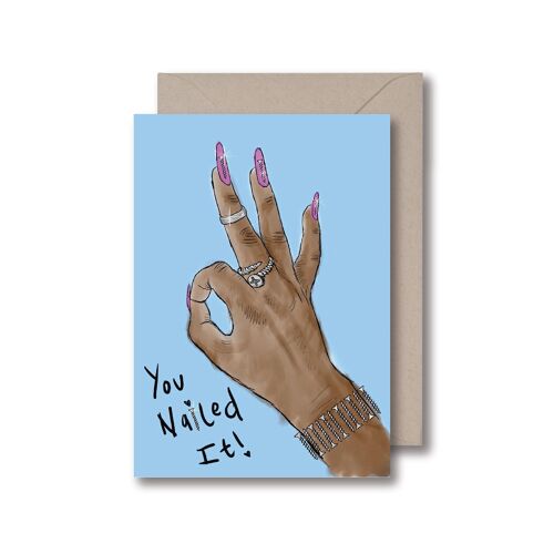 You Nailed It! Greeting Card