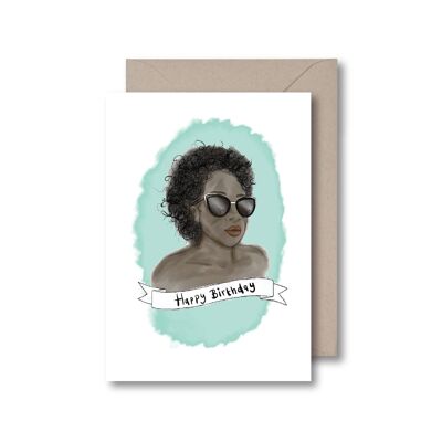 Happy Birthday Queen Greeting Card